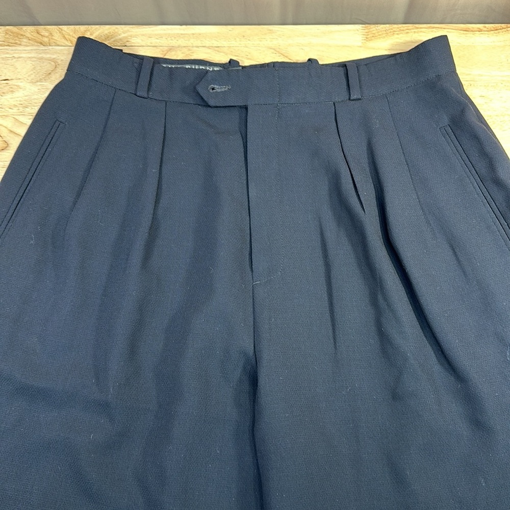 Bill Burns Nordstrom Worsted Wool Pleated Trouser Dress Pants 14